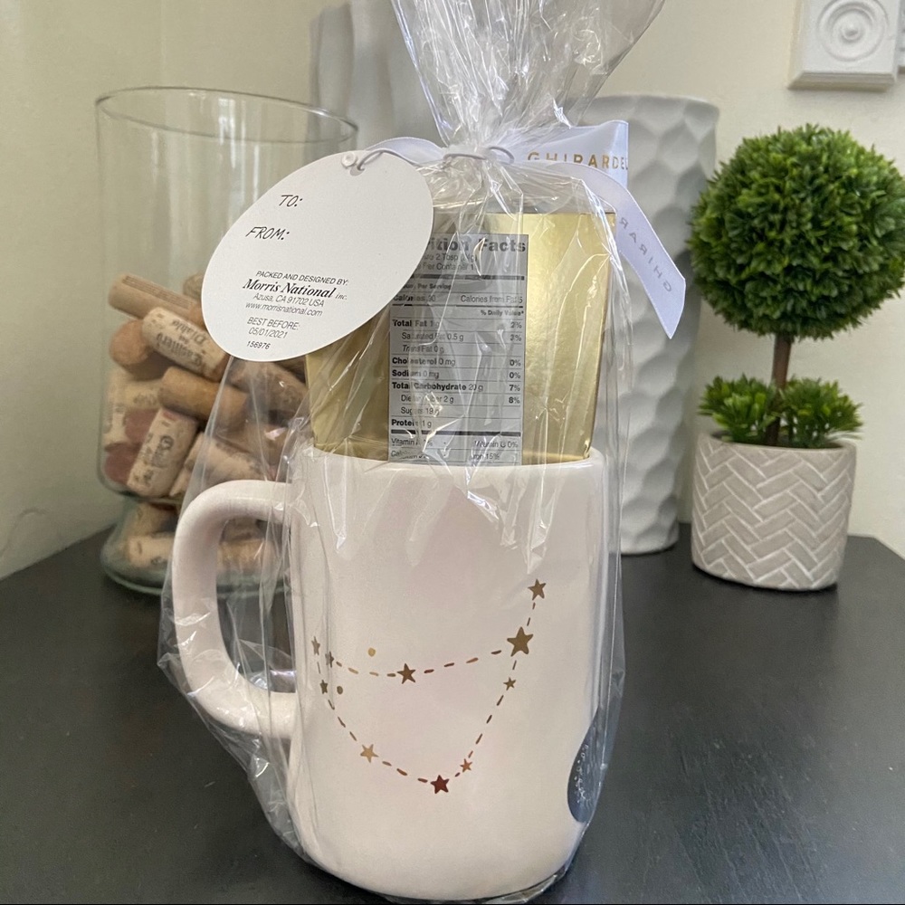 Rae Dunn CAPRICORN Matte Mug & Chocolate Gift Set - Picture 2 of 5